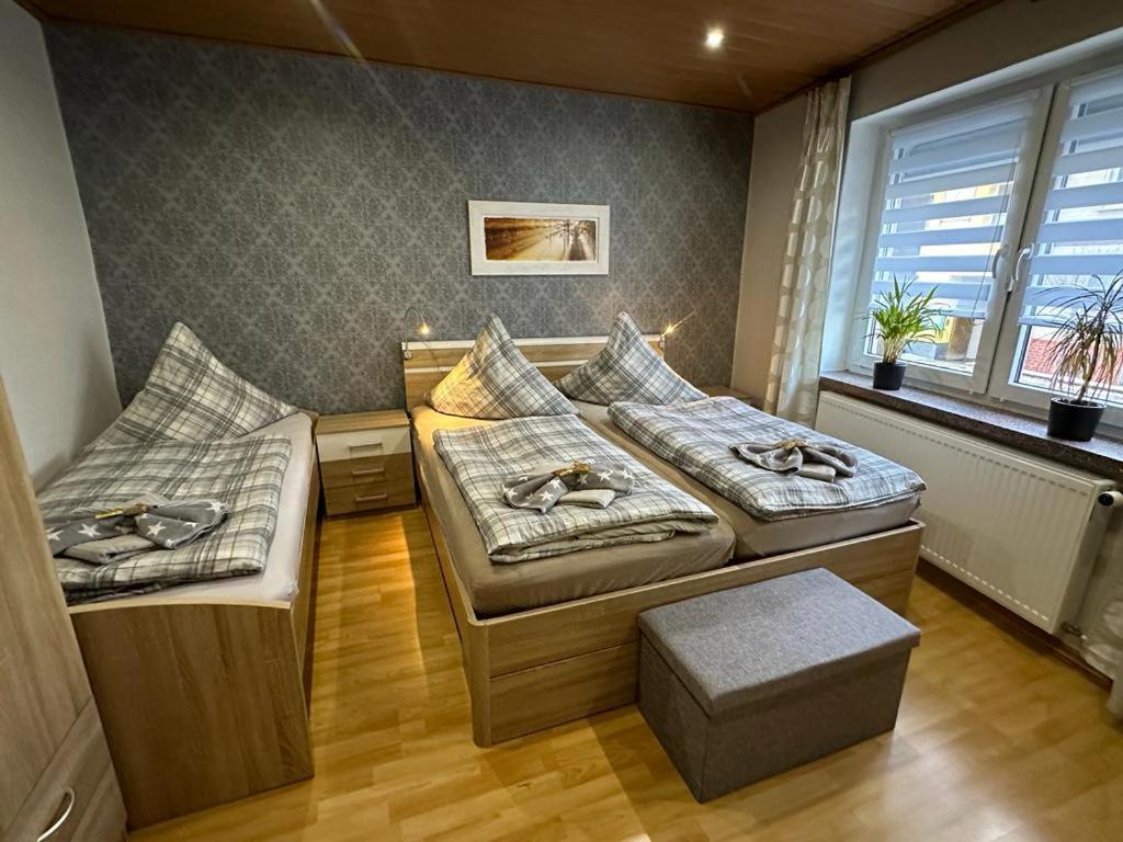 Christels Ferienwohnung 2 In Thale Mit Ueberdachter Terrasse, Kueche Mit Tv & Geschirrspueler 외부 사진