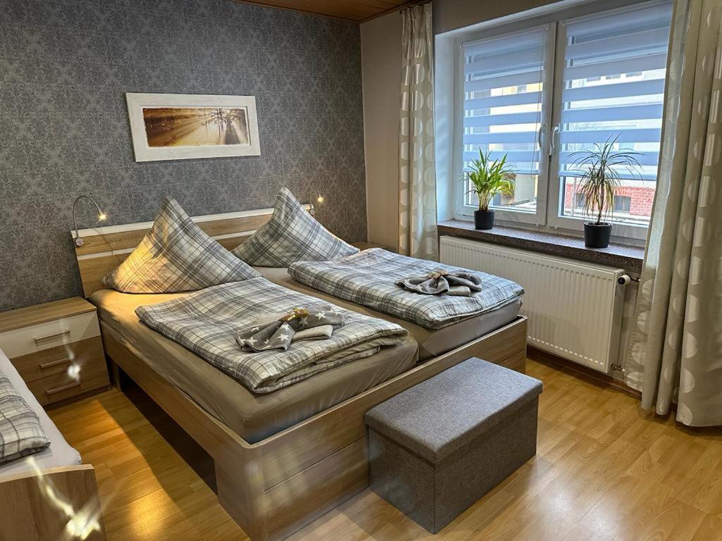 Christels Ferienwohnung 2 In Thale Mit Ueberdachter Terrasse, Kueche Mit Tv & Geschirrspueler 외부 사진