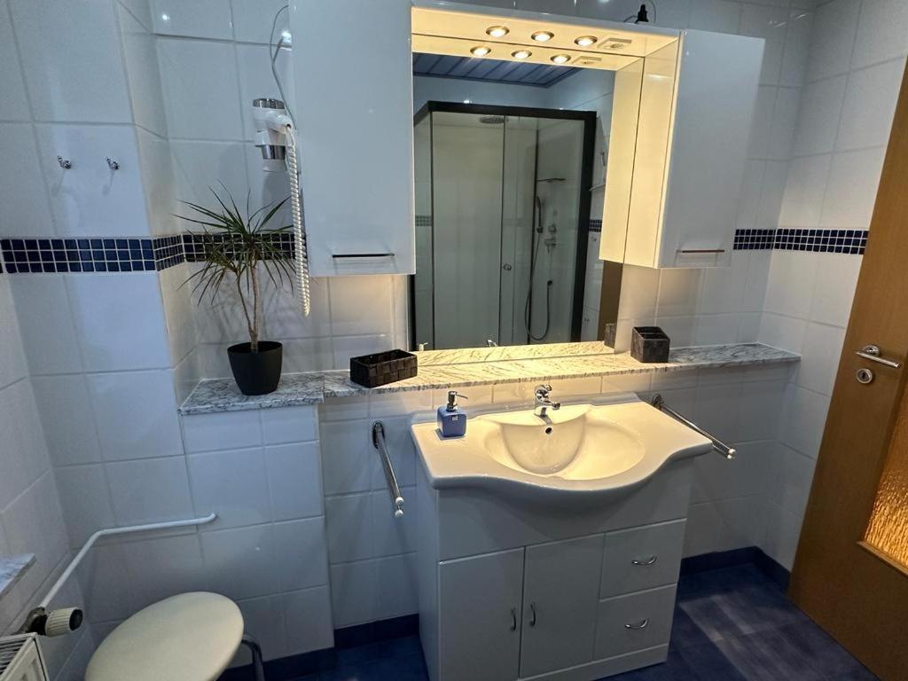 Christels Ferienwohnung 2 In Thale Mit Ueberdachter Terrasse, Kueche Mit Tv & Geschirrspueler 외부 사진