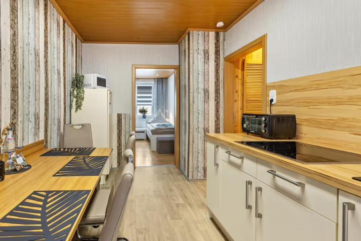 Christels Ferienwohnung 2 In Thale Mit Ueberdachter Terrasse, Kueche Mit Tv & Geschirrspueler 외부 사진